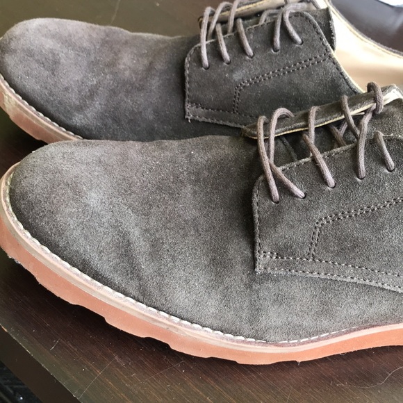 GH BASS SUEDE LEATHER DERBY SHOES WITH SUPER SOLES - Picture 5 of 10